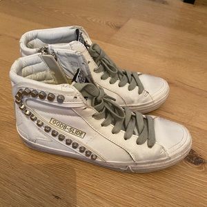 Golden Goose Deluxe Brand mid stud sneakers